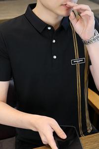 84029-P35 春秋新款短袖T恤男休闲打底衫图片