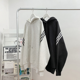 纯色二开W9806-特P50连帽纯色卫衣男高街厚实宽松纯色春秋外套，男装卫衣，电商D310B