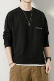 73814-P40男士长袖卫衣秋季新款百搭春秋男装运动休闲潮流圆领，男装卫衣，电商D310（原电商305）