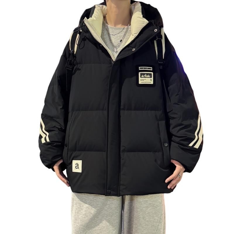 79007-特P25890白鸭绒情侣款连帽羽绒服男大码轻便冬季潮,男装羽绒服,电商D310B
