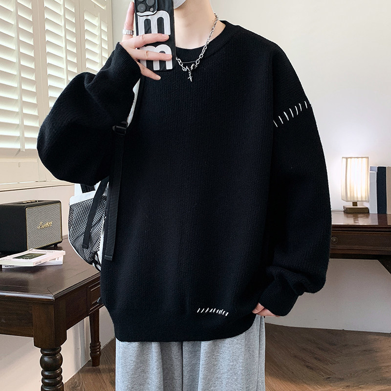 84665-P60秋冬新款休闲毛衣男长袖针织衫,男装针织衫/毛衣,电商D310B