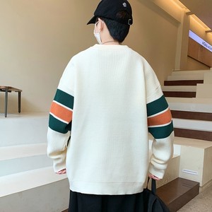 84542-P50 秋冬休闲圆领毛衣男针织打底衫图片