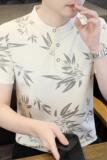 84107-P35春秋新款短袖T恤男休闲打底衫男士修身衫商务休闲，男装T恤，电商D310B