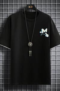 直播71642短袖男2022新款t恤潮流半袖纯棉上衣宽松体恤休,黑色西裤搭配polo图片