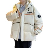 79009-特P258羽绒服男2024冬季新款韩版宽松潮流情侣连帽外套，男装羽绒服，电商D310B