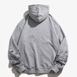 得物二开GSY9915-特P55卫衣外套男纯棉宽松休闲连帽拉链开衫，男装卫衣，电商D310B