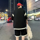 84333-P55夏季短袖T恤男套装休闲两件套，男装T恤，电商D310B