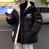 79002-P235潮羽绒服男冬季加厚2024新款连帽外套情侣装青少年，男装羽绒服，电商D310B