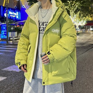 79006-特P258羽绒服男冬季新款美式潮牌白鸭绒羽绒衣宽松休闲外套图片