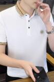 84056-P40夏季新款圆领T恤男短袖打底衫男士修身衫商务休闲，男装T恤，电商D310B