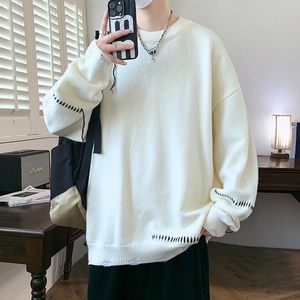84657-P55秋冬新款休闲毛衣男长袖针织衫