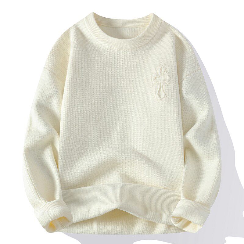 84662-特P58秋冬新款休闲毛衣男长袖针织衫港风宽松打底衫，男装针织衫/毛衣，电商D310B