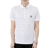 84052-P40春秋新款短袖T恤男休闲打底衫，男装T恤，电商D310B