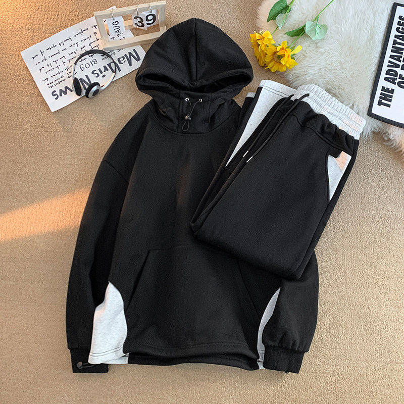 二开TZ9865-特P98休闲运动套装男卫衣春秋外套情侣运动服,男装卫衣,电商D310B