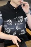 84027-P35春秋新款短袖T恤男休闲打底衫，男装T恤，电商D310B
