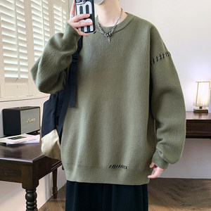 84665-P60秋冬新款休闲毛衣男长袖针织衫图片