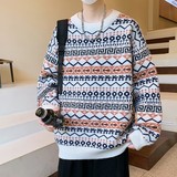 84726-P60秋冬休闲圆领毛衣男针织打底衫，男装针织衫/毛衣，电商D310B