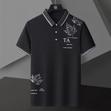 72809-P35翻领保罗衫短袖t恤男装潮牌夏季商务休闲青年有领，男装Polo衫，电商D310B