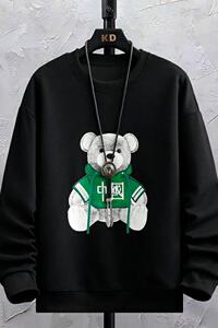 73823-P45卫衣男士春秋季潮牌2023新款韩版潮流宽松长袖t恤圆领图片