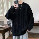 84509-P60秋冬休闲圆领毛衣男针织打底衫，男装针织衫/毛衣，电商D310B