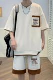 TZ23620-特P50夏季短袖T恤男套装休闲两件套，男装T恤，电商D310B
