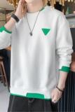 71561-P45长袖t恤男士春秋季潮牌衣服宽松套头卫衣男装春秋款上衣，男装卫衣，电商D310（原电商305）
