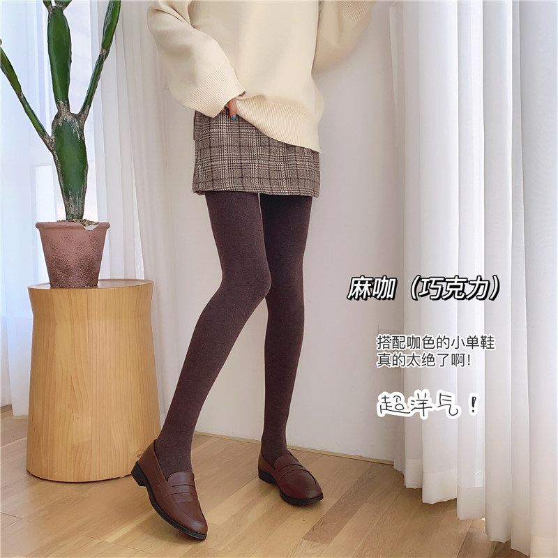 秋冬款自发热加绒加厚显瘦腿丝袜