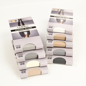 袜薄款 春秋季 80D哑光天鹅绒连裤 浅灰肤色丝袜女肉色打底袜中厚