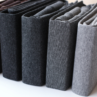 女瘦腿袜烟灰色打底袜 条纹显瘦棉袜秋冬款 900D加厚加绒连裤 袜