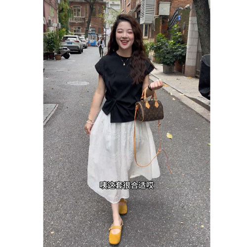 独特绝美套装夏季法式小众两件套