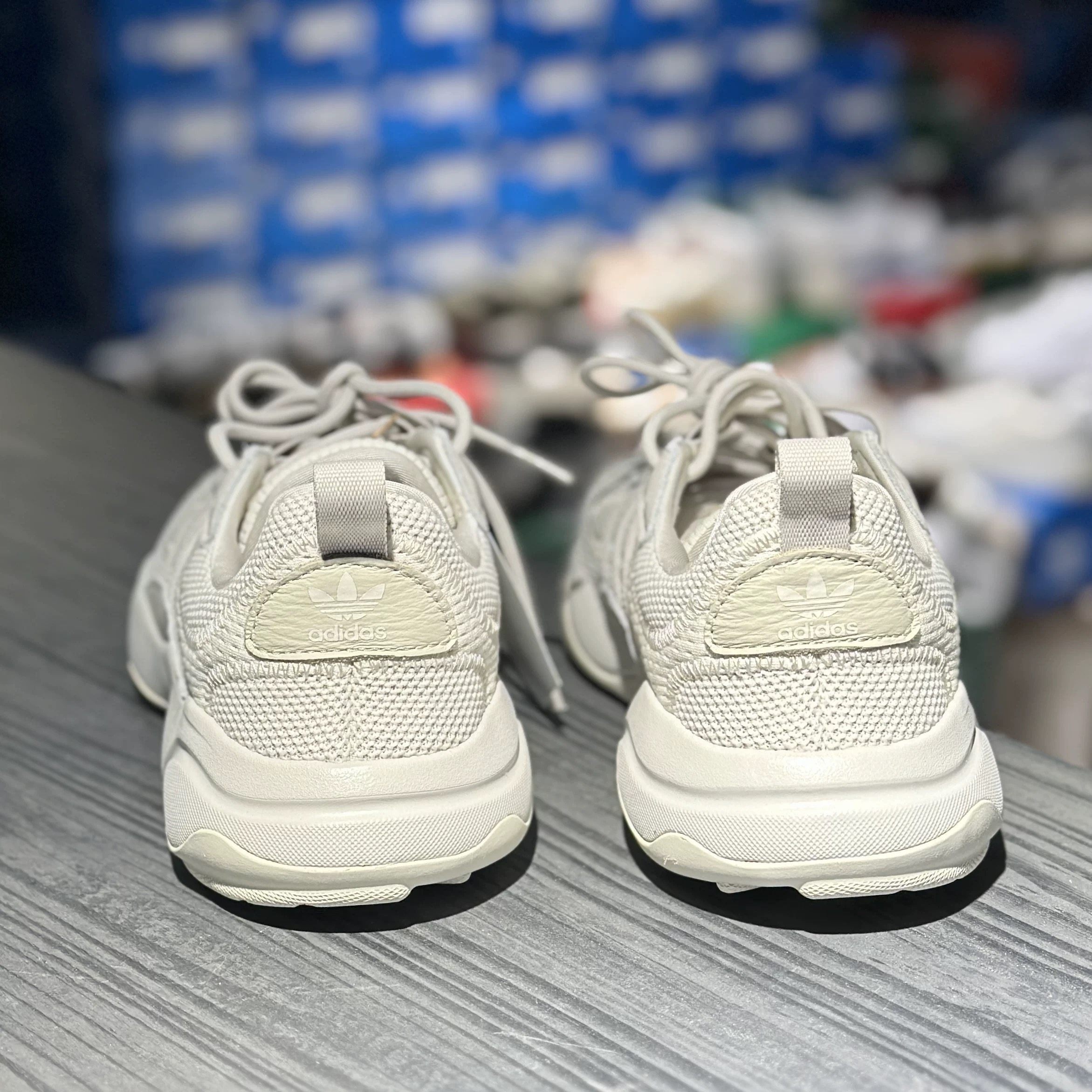 Adidas阿迪达斯男款春夏季网面透气低帮老爹鞋休闲运动鞋JS3026