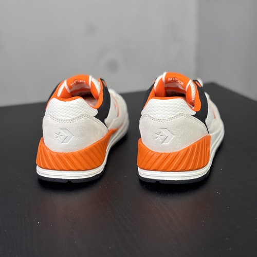 Converse/匡威WAVE TRAINER OX舒适休闲鞋 男女白橙色A12835C N仓