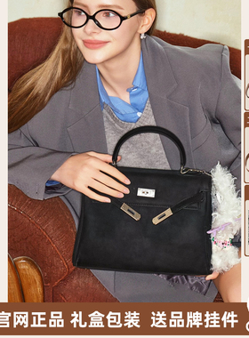 bag of parody 牛皮凯莉包包女真皮单肩手提包斜挎包大容量