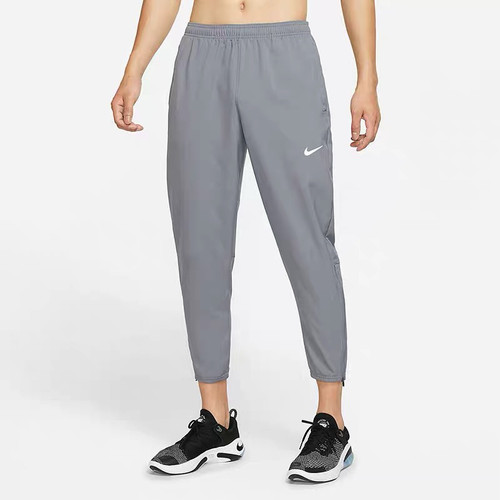 Nike耐克修身跑步男速干反光长裤