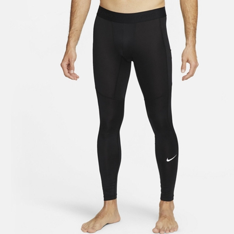 Nike pro耐克紧身长裤男篮球训练健身速干排汗弹力薄款FB7953-010