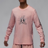 air jordan耐克长袖 t恤男纯棉薄款 Nike 圆领印花潮流正FN5973 622
