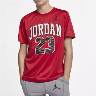 T恤速干排汗透气HA4950 678 Jordan23号大童篮球短袖 Nike耐克air