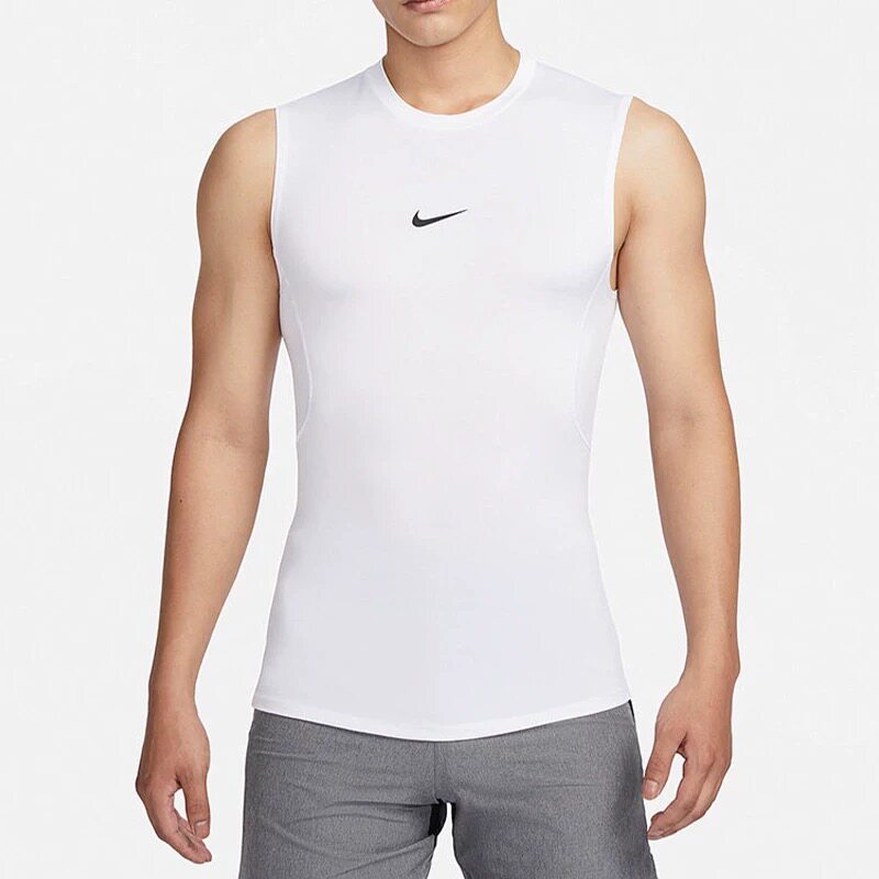 Nike Pro耐克男紧身背心无袖速干透气健身训练跑步弹力FB7915-100