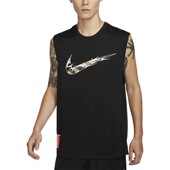 Nike耐克大勾篮球永不熄男子无袖 T恤速干透气圆领超轻HM4463 010