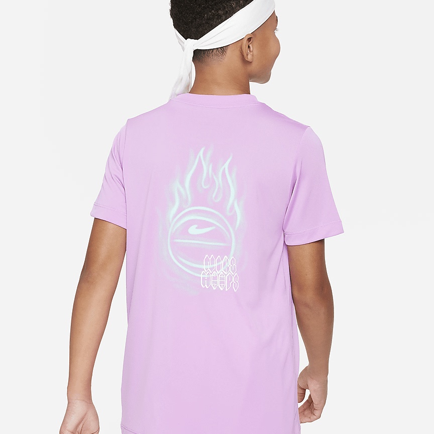 耐克青少年篮球短袖T恤速干透气