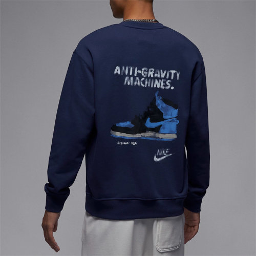 耐克卫衣套头衫毛圈男法式毛圈