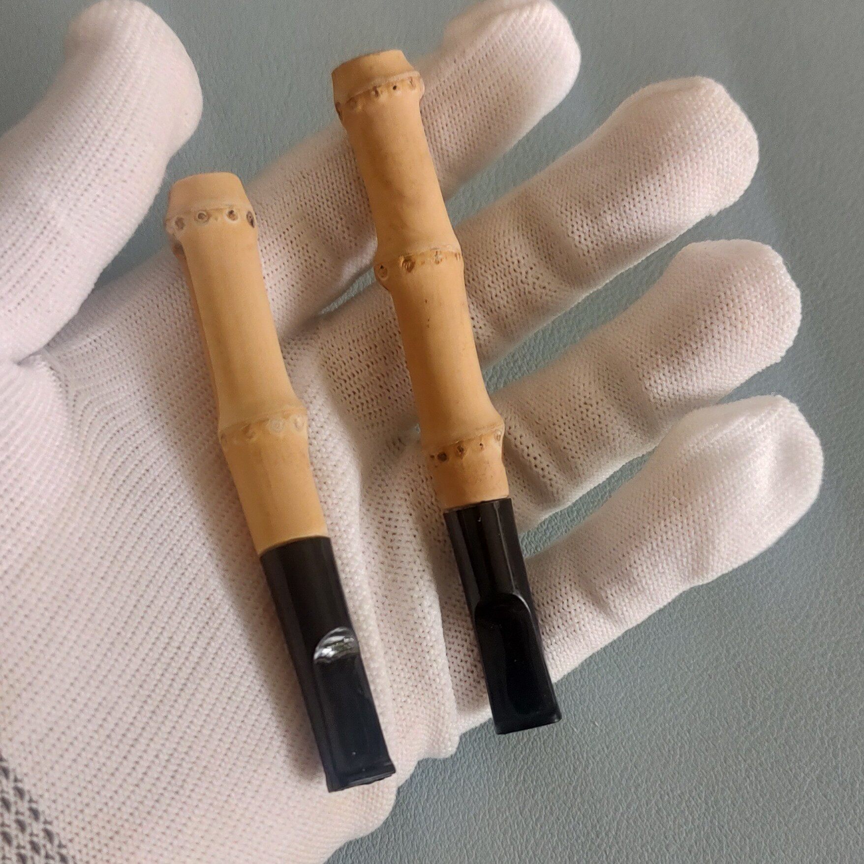 纯手工竹节烟嘴天然竹子防烫烟斗吸烟过滤嘴环保便携轻巧 烟嘴