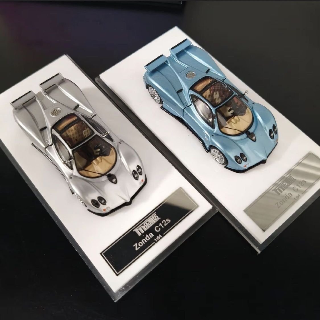 LMF乐漫坊 1:64 帕加尼宗塔 Zonda C12 可开盖磁吸 合金汽车模型