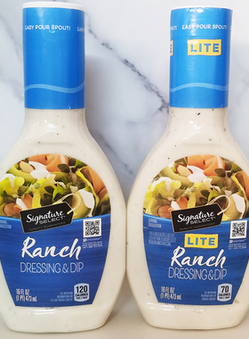 473ml美国塞夫威牌农场风味沙拉酱Signature Ranch Dressing&Dip