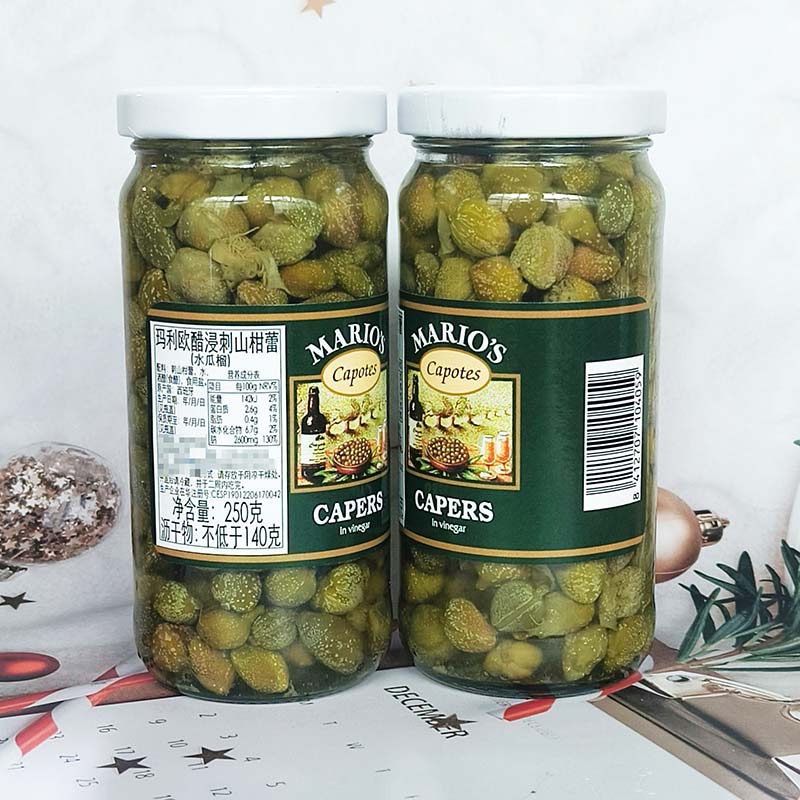 玛利欧醋浸刺山柑蕾250g