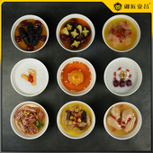 仿真菜品食品模型药膳医院中药材粥品营养粥养生炖汤滋补汤羹模型