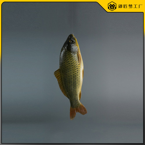 高仿真淡水鱼黄河大鲤鱼模型