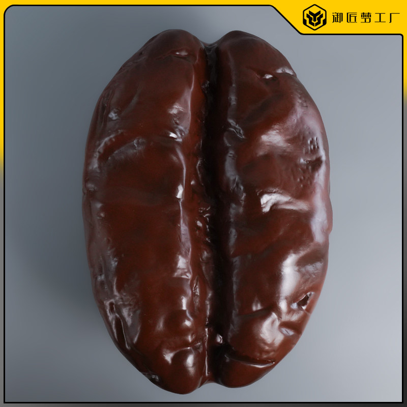 仿真咖啡豆雕塑模型定做装饰摆件