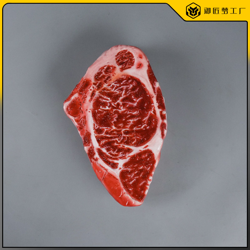 高精度牛肉仿真牛排雕塑定制