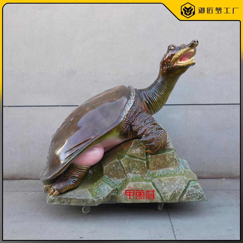 仿真甲鱼模型摆件中华鳖雕塑